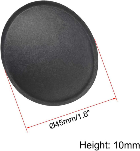 uxcell Speaker Dust Cap 45mm/1.8" Diameter Subwoofer Paper Dome Coil Cover Caps 4 Pcs