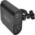 Tripp Lite AC/USB Charging Clip for Display Mounts with 2 USB Ports & 2 NEMA 5-15R Outlets, 6ft Power Cord (Black)