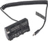 FocusFoto NP-F550 Dummy NP-F970 NP-F570 NP-F750 NP-F770 F960 F530 F330 USB-C to Battery Adapter Cable for Sony to Power