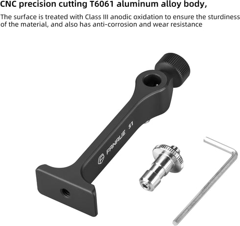 Binocular Tripod Adapter, Binocular Mount 1/4 Inch Threading Mount Aluminum (s1)
