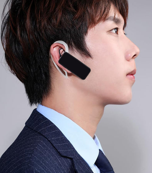 Replacement Ear Hooks for Bluetooth Headset, Universal Two Way Radio Earpiece, Small Clamp Ear Loop Clips, Clear, 6Pcs