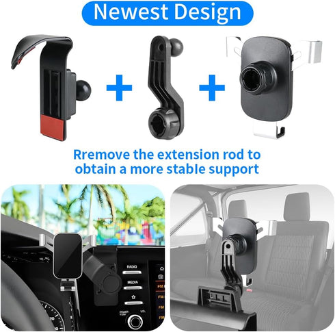 LUNQIN 2021-2023 2021 2022 2023 2024 Car Phone Holder for Kia Sorento and Kia Sorento Hybrid Auto Interior Accessories