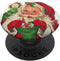 PopSockets Swappable PopGrip Vintage Merry Christmas Santa Claus
