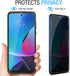[2 Pack for Boost Celero 5G (2024) / Celero 3 5G Privacy Screen Protector, 9H Anti Spy Tempered Glass Film