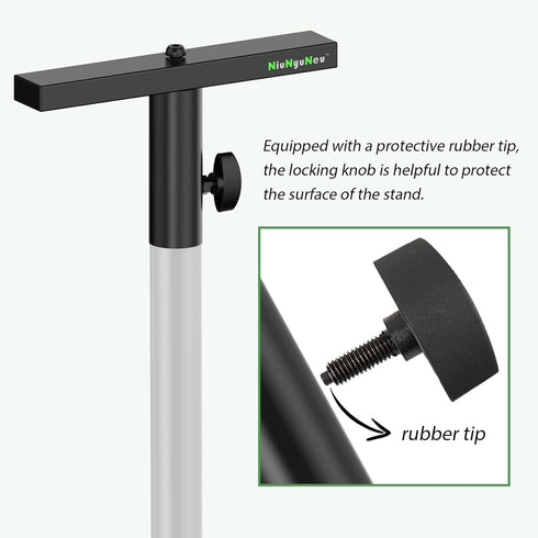 T-Bar Lighting Extension DJ Lighting Stand, Cross Bar for Speaker Stand Tripod Mount