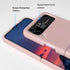 E Segoi 4 4 5G Designed for Galaxy Z Flip Case, Liquid Silicone Gel Rubber Shockproof Case Soft Microfiber Cloth Lining