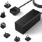 Ceptics 65W World Travel Adapter, 3 USB Ports PD 3.0 Charger for Laptops, Cellphones in Europe, Asia, Africa, America