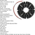 1Pcs 48 Pieces IR LEDs Light Board 940NM LED Illuminator Module for CCTV Security Camera