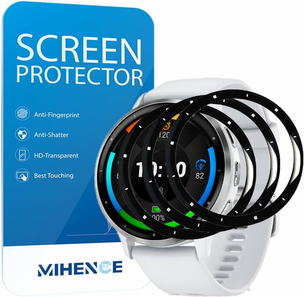 Compatible Screen Protector for Garmin Venu 3, 3D Full Coverage TPU Protective Film (3 PCS)
