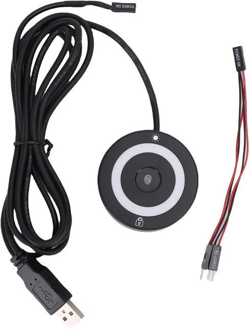 ciciglow USB Fingerprint Reader for Wins 10 11, for Wins Hello Biometric Fingerprint