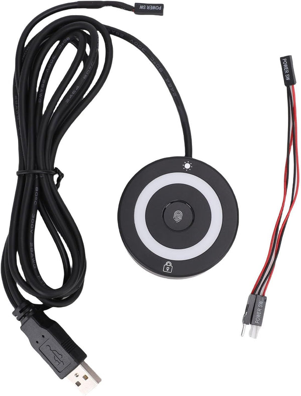 ciciglow USB Fingerprint Reader for Wins 10 11, for Wins Hello Biometric Fingerprint