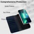 MONASAY Wallet Case for iPhone 13 Pro Max 5G, 6.7-inch, RFID Blocking Flip Folio Leather Cover with Credit Card Holder