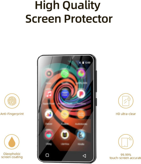 WUNIAK G3 Mp3 G3 3 Pack. Screen Protector for innioasis Player, HD Soft Film Screen Protector for innioasis Touch
