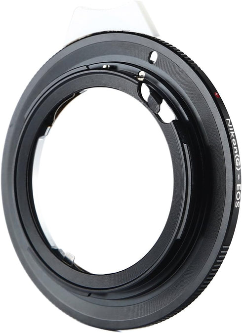 K&F Concept Nikon to EF Lens Adapter for Nikon G (D-Type) Lens to EOS EF Camera, Compatible with Rebel T3, T3i, T4i,