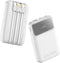 10000mAh Portable Charger with Built-in Cable, PD 22.5W Fast Charging Battery Pack