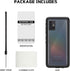 Lanhiem for Samsung Galaxy A51 Case, IP68 Waterproof Dustproof with Built-in Screen Protector, Heavy Duty Phone Case