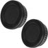 PK Camera Body and Rear Lens Caps, Compatible with Pentax K-Mount Lens K-1, K-3, K-70, K-P, K-S2, DS2, DL2, K10D, K20D,