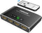 VWRHar HDMI Switch 3 in 1 Out 4K UHD HDMI Switcher Splitter, Automatic