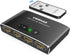 VWRHar HDMI Switch 3 in 1 Out 4K UHD HDMI Switcher Splitter, Automatic
