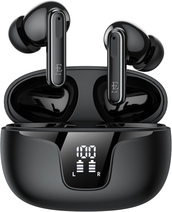 Wireless Earbuds, Bluetooth 5.3 with Hybrid 3X Active Noise Cancelling, 48dB, 45H Playtime, IPX7 Stereo Headphones for