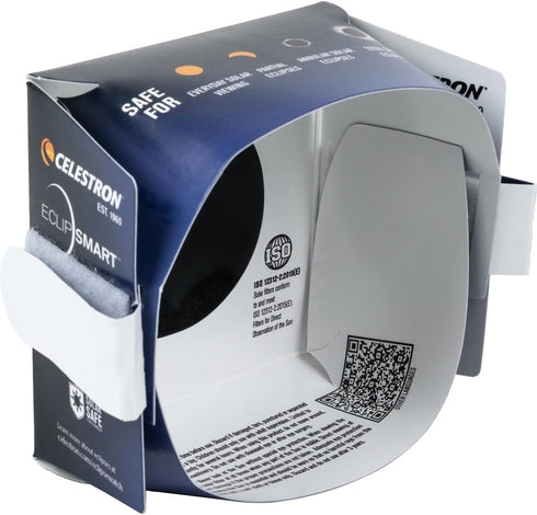Celestron EclipSmart Safe Solar Eclipse Telescope and Camera Filter, Meets ISO 12312-2:2015(E) Standards