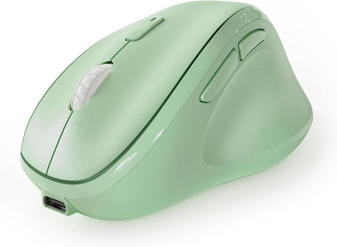 Micropack Vertical Mouse, Multi-Device 3-Mode Bluetooth 5.0 & 3.0 Mouse, 2.4G Wireless with Adjustable DPI & Silent