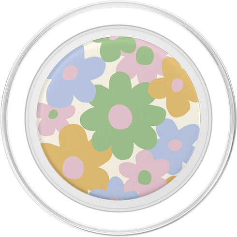 PopSockets MagSafe PopGrip for iPhone - Danish Pastel Aesthetic Daisy Flowers