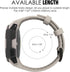 MoKo 2 Pack Silicone Watch Strap for Garmin Instinct Esports/Solar/Tactical, Adjustable Replacement Band (Graphit
