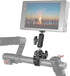 ULANZI 360 1/4"-20 3/8"-16 ST-07 Super Clamp Camera Clamp Mount Monitor Ballhead Magic Arm Double Ball Head Adapter