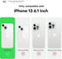 LOVE 3000 iPhone 13 Case, Shockproof Protective Phone Case with Camera Protection, Soft Anti-Scratch Microfiber Lining,