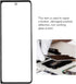 Screen Replacement for Galaxy Z Fold 3 5G F926, Front Outer Lens Glass Screen Replacement Repair Kit with OCA Adhesive, Full Tool Kit Included