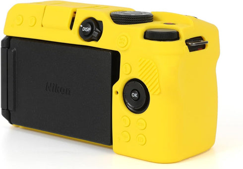 Rieibi Z30 Soft Silicone Protective Case for Nikon Z30 Digital Camera, Lightweight Grip Body Skin - Yellow