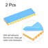 MECCANIXITY 2 Pack M.2 SSD Heatsink Cooler with Thermal Pad, Alloy Aluminum Cooling Sink for PC, 70x22x6mm