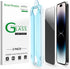 amFilm OneTouch Privacy Tempered Glass Screen Protector for iPhone 14 Pro Max (6.7") 2022, Full Coverage Case Friendly