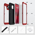 Mitywah Waterproof Case for iPhone 14 Plus - Heavy Duty Shockproof with Built-in Screen Protector, Red