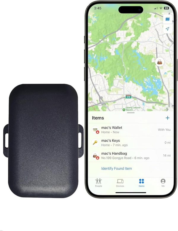 IOOIOO 10 Years Long Life Battery GPS Tracker Item Finder, find car in