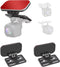Dash Cam Rear Camera Mount, Universal Rear View Camera Rear Window Mount, Easy to Install, 2 PCS