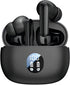 MOYAWSDGN Wireless Earbuds, Bluetooth 5.4 Headphones Ear Buds With Bass Stereo Sound Noise