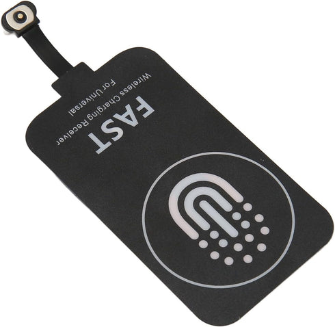 Thin Wireless Charging Receiver, Type C Magnetic Suction Dual Purpose Wireless Charging Patch