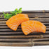 2pcs BESPORTBLE Fake Salmon Slice Models for Kitchen Decor and Photography Props Realistic Plastic Sashimi Food Models