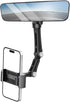 Rear View Mirror Phone Holder, Rotatable and Retractable Car Phone Holder Mount, Car Truck Essentials Accessories