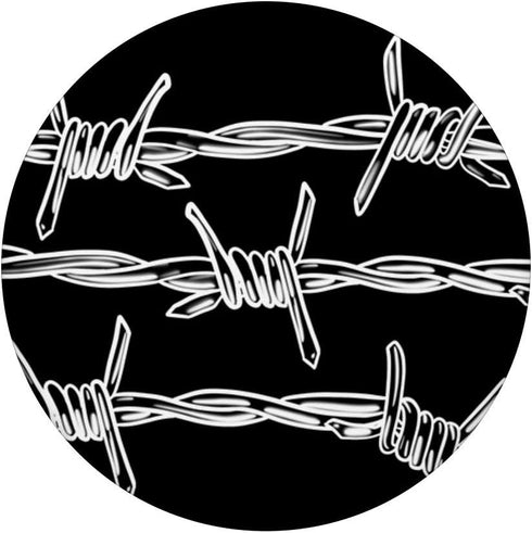 Barbed Wire Tattoo EGirl PopSockets PopGrip: Swappable Grip for Tablets & Phones