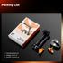 K&F CONCEPT 9.8" 1/4" 3/8" 360 Magic Arm Clamp Kit with & Thread Screw Ball Heads Articulating Magic Arm Camera Mount