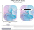 Protective Hard Case Cover with Cleaner Kit, Portable Shockproof for Women Girls with Keychain for Apple Airpods 2/1