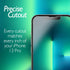 iPhone 13 Pro Glass Protector - Front & Back Tempered Glass Screen Protector for 6.1" iPhone 13 Pro.