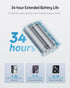 30W Mini Power Bank, 10,000mAh Portable Charger with Dual-Charging Ports, Compatible with iPhone 15/14 Series
