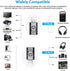 Bluetooth Receiver Adapter, BAVNCO Bluetooth 5.0 Stereo Receiver, Mini Wireless 3.5mm Aux Output for Car, Home