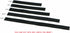 Pasow Fastening Tape Cable Tie - Double Side Nylon Power Wire Management 3/4 Inch 1 Roll Hook (5 Yards, Style 2)