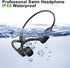 Swimming Headset MP3 32G IP68 IHAO Headphones True Bone Conduction Open Ear Player Built-in Memory Underwater