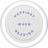 PopSockets Phone Grip - Bookish Type PopGrip for MagSafe